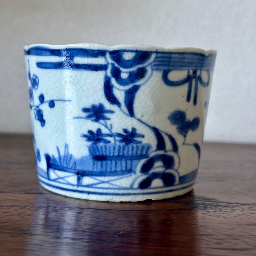 伊万里 古伊万里 蕎麦猪口 江戸 後期 蛇の目 高台 - メルカリ