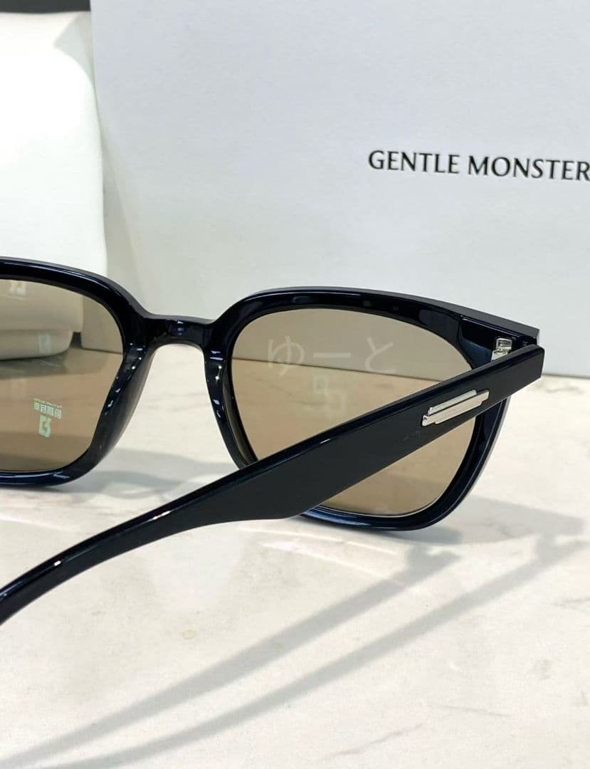 GENTLE MONSTER スクエアサングラス LILIT 茶色 MONSTER LILIT GENTLE