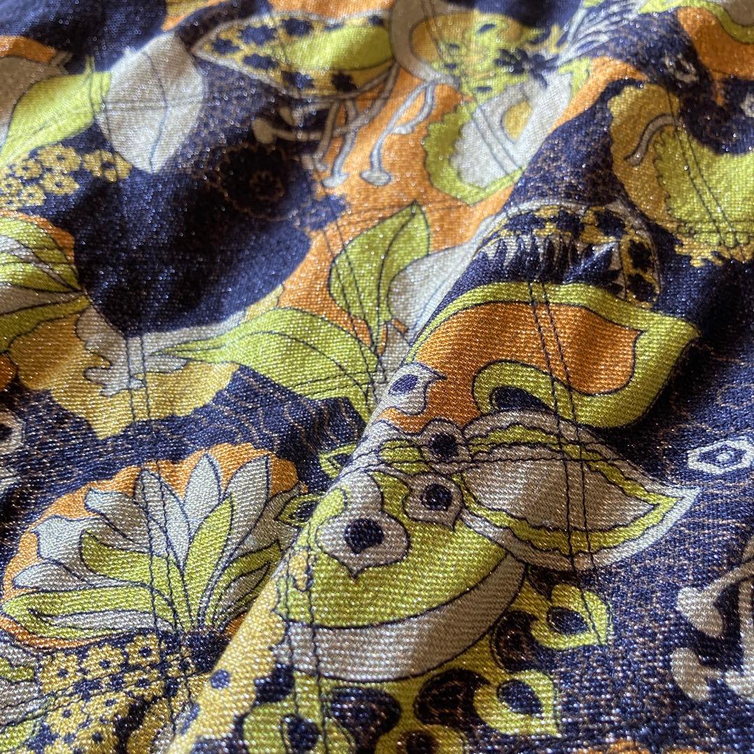 ドリスヴァンノッテン コットン切り替えトレーナー ラメ入り生地