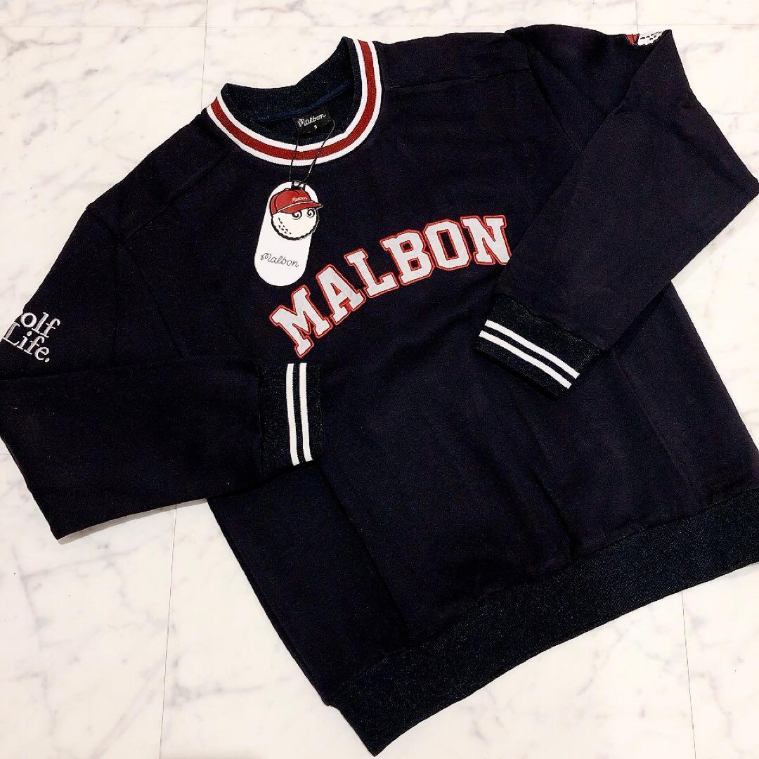 新品未使用 ゴルフ malbon マルボン レディース トレーナー Sサイズ Malbon Golf（マルボンゴルフ） トレーナー スウェット × BEAMS GOLF