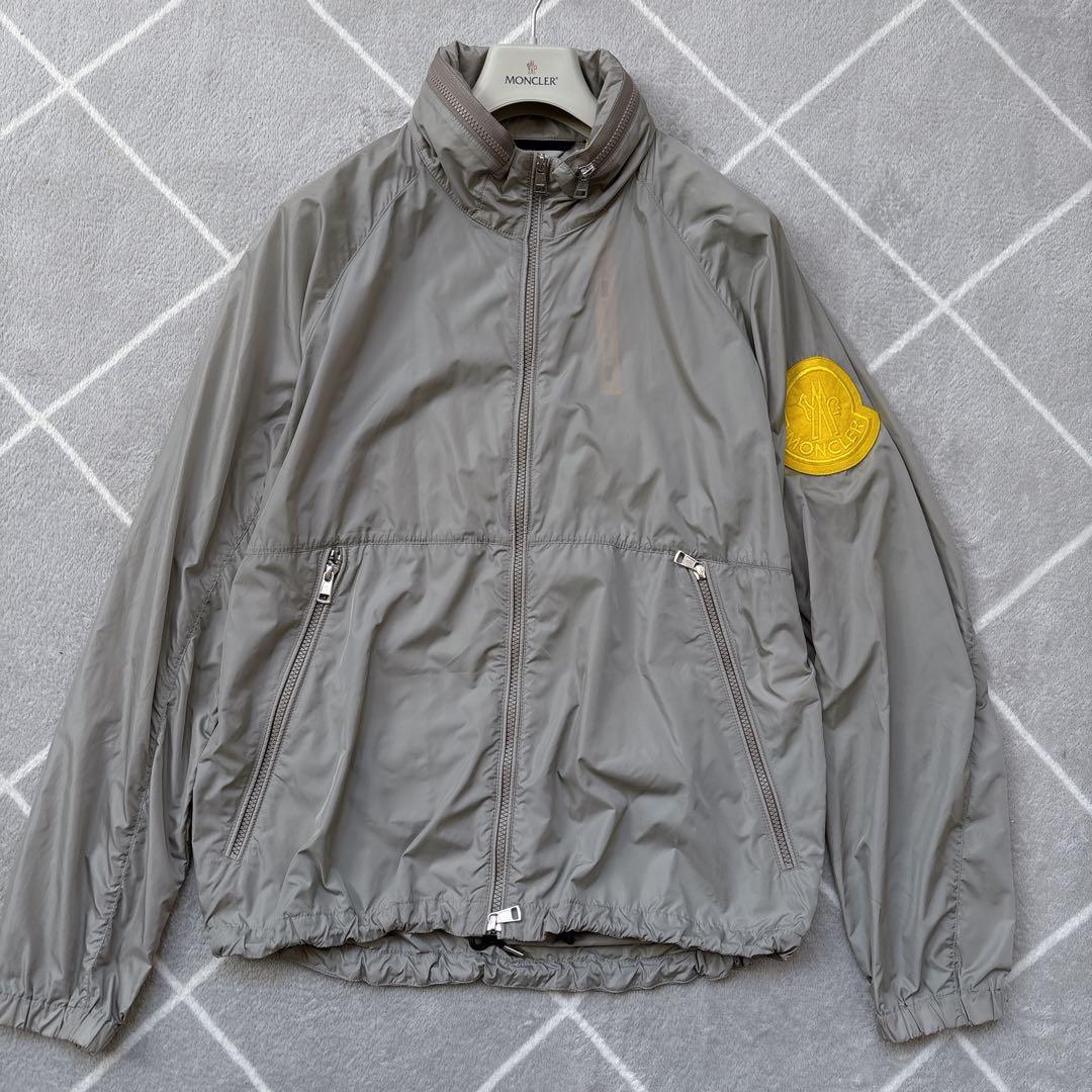 MONCLER OCTANO グレー ナイロンジャケット フード - メルカリ