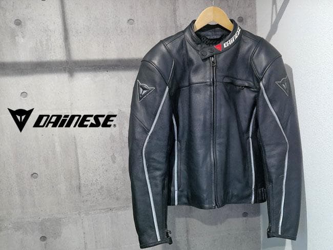 DAINESE ダイネーゼ SF PELLE パット付 本革ライダースジャケット DAINESE ダイネーゼ SF PELLE パット付 本革ライダースジャケット