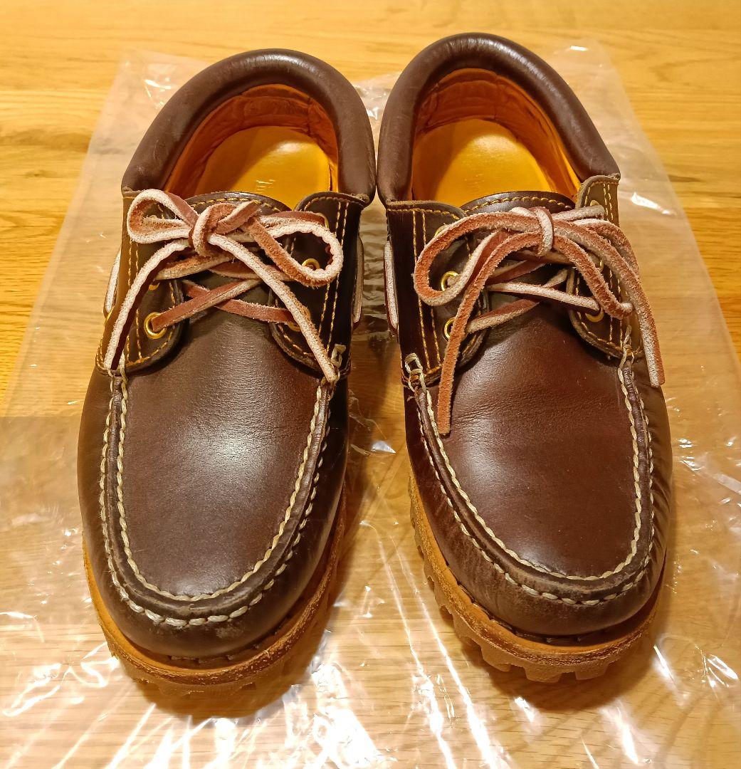 Timberland デッキシューズ A77148 茶 24.0cm ブラウン