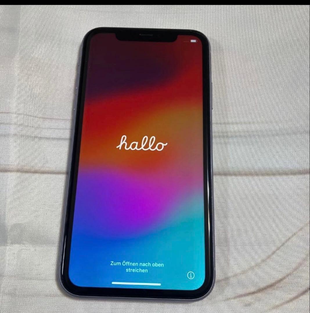 iPhone11本体 64GB バッテリー最大容量92% パープル Amazon | 【整備済み品】 Apple iPhone 11 64GB パープル SIMフリー