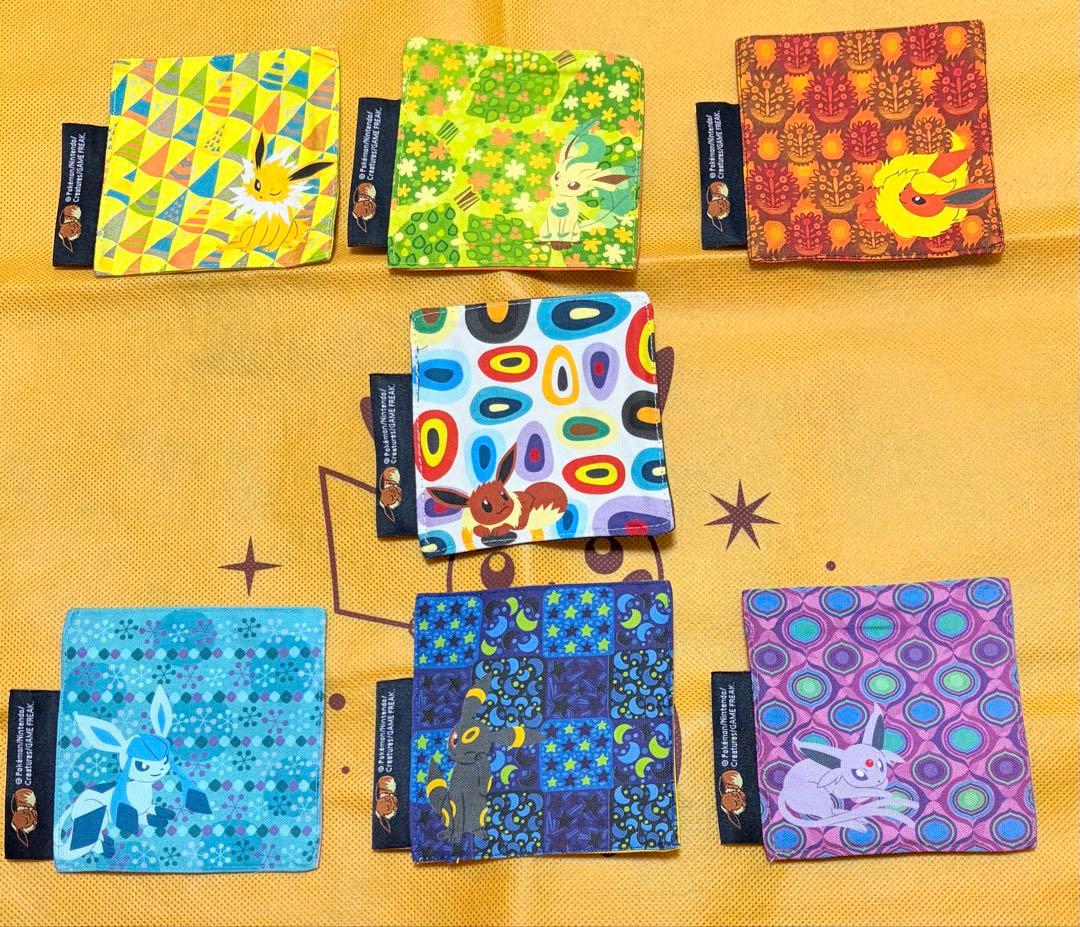 希少】ポケモンセンター イーブイコレクション 2012 コースター 7枚