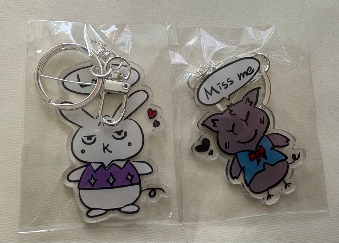 ユメキファンミーティング アクリルキーリング2個セット - メルカリ