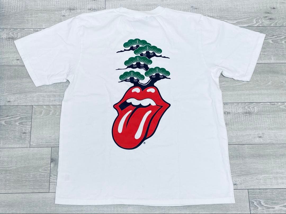 TRADMAN'S BONSAI ローリングストーンズ TシャツXL/ホワイト - メルカリ