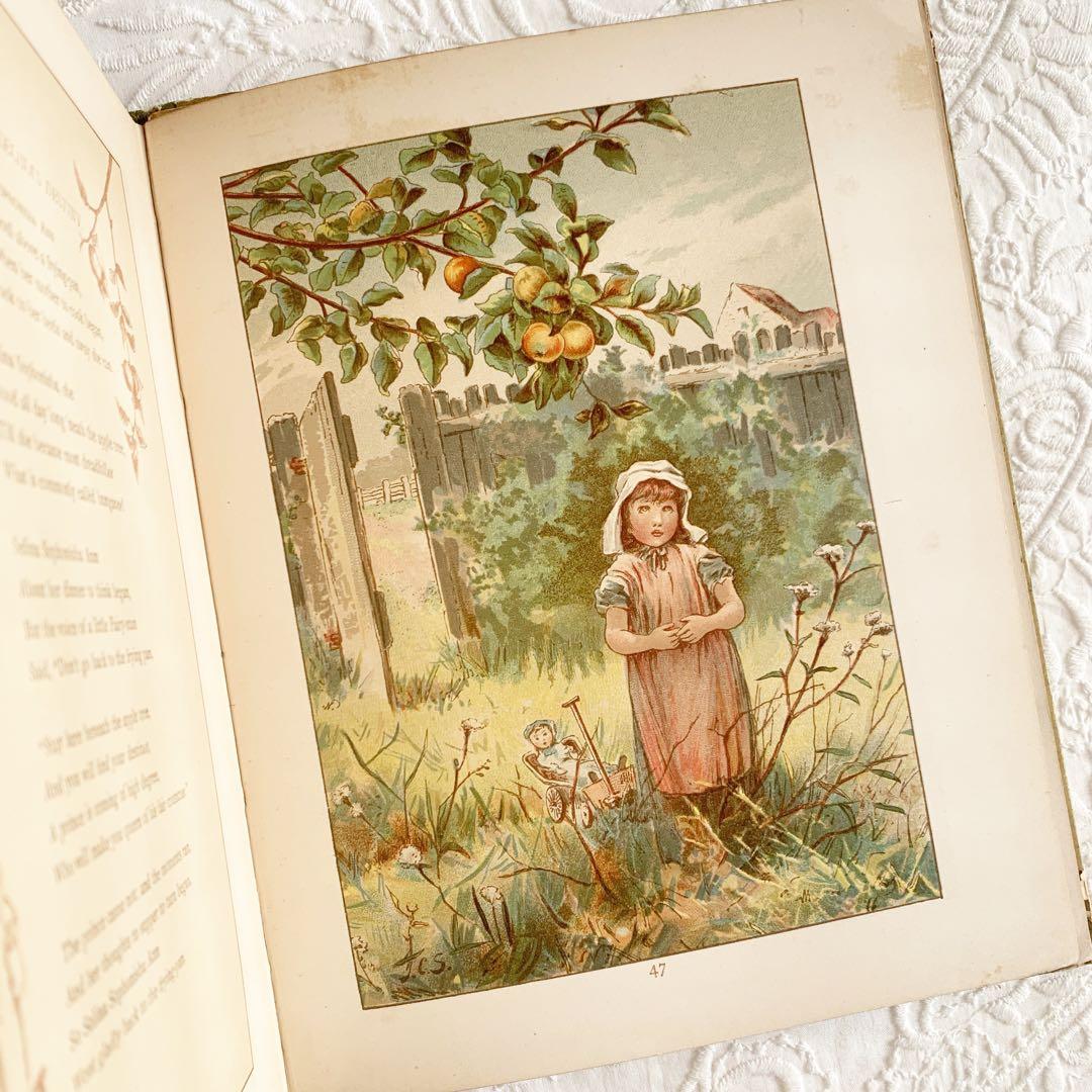 稀少1912アンティーク絵本 洋書古書 児童書 ヴィクトリアン