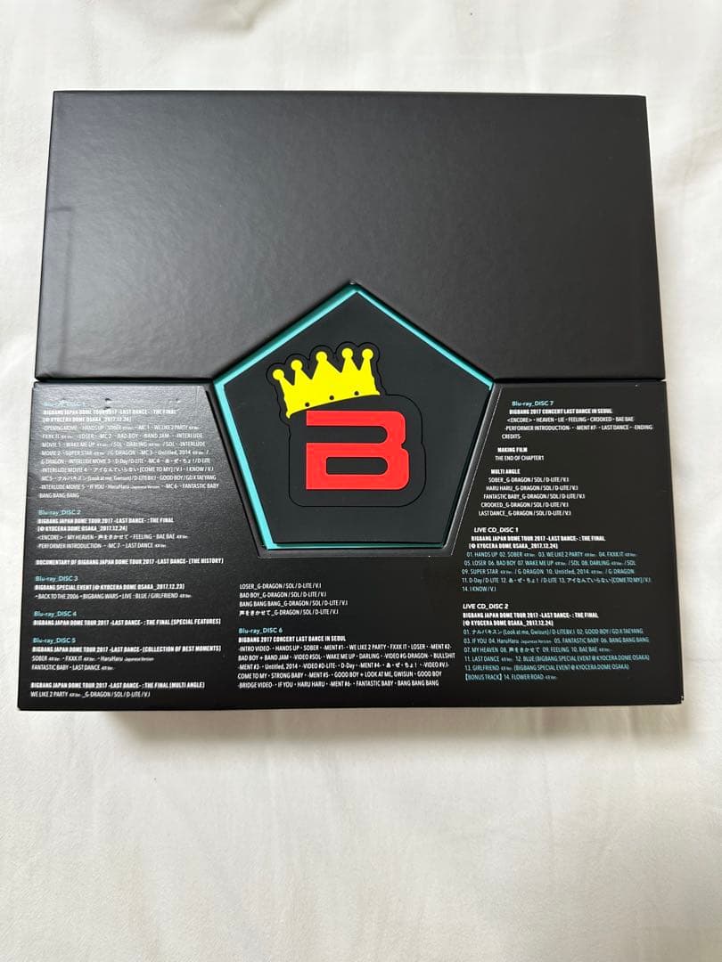 BIGBANG 2017 -LAST DANCE- THE FINAL 初回盤