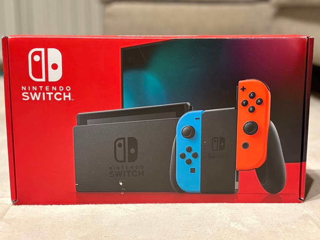 Nintendo Switch 本体 完動品・付属品完備　おまけ付き 完動品】Nintendo Switch 本体、付属品完備 - メルカリ