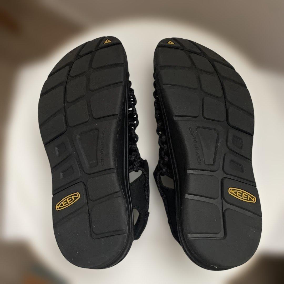 Keen サンダル　ユニーク　黒　24.5cm