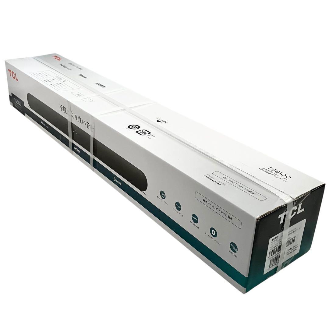 新品】 TCL 2.0ch サウンドバー TS6100 ブラック スピーカー - メルカリ