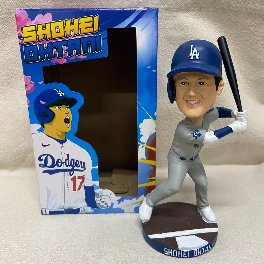 大谷翔平 ボブルヘッド ビジターグレー 1700個限定 - メルカリ