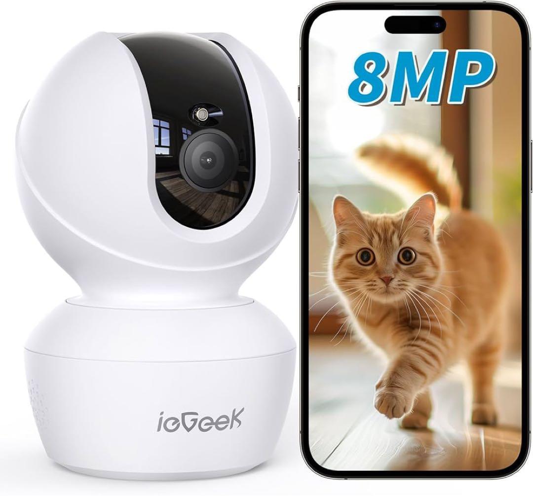 ペットカメラ、iPhone対応、監視カメラ、ieGeek ネットワークカメラ、屋 Amazon.co.jp: ieGeek【遠隔操作・300万画素】防犯カメラ 室内 ペット