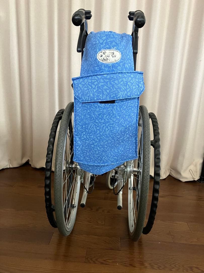 松永製作所 青色布地の車椅子 - メルカリ