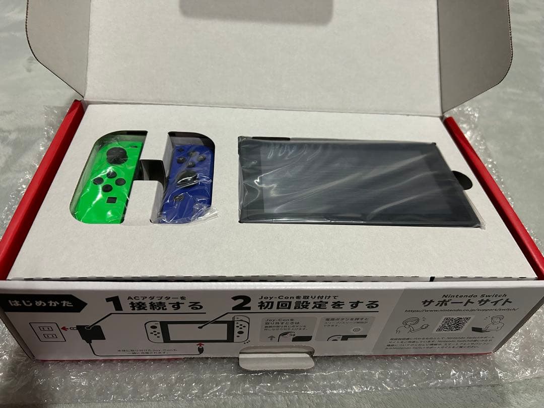 Nintendo Switch 本体 グリーン/ブルー Joy-Con Joy-Con(L) ネオングリーン | My Nintendo Store（マイニンテンドー