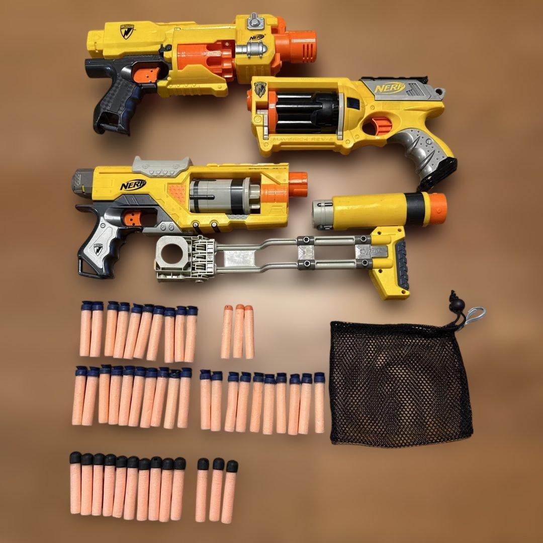 NERFナーフ トイガンセット - メルカリ