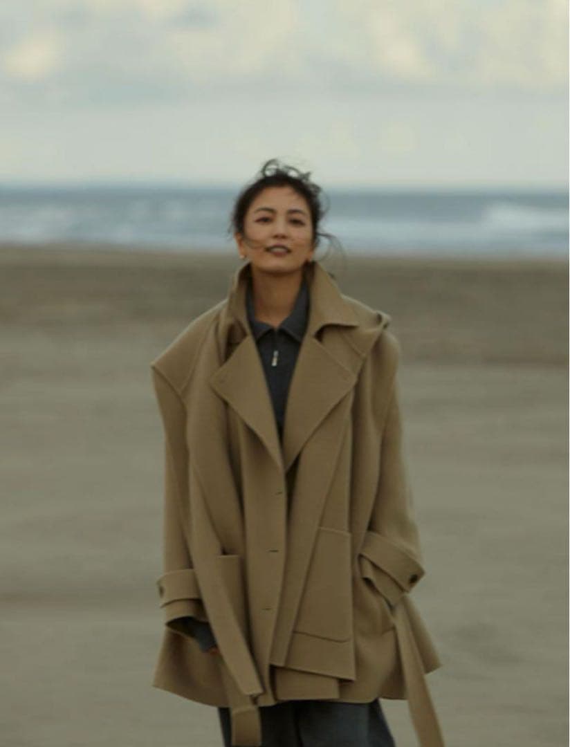 ETRE TOKYO フーディーリバートレンチコート - メルカリ