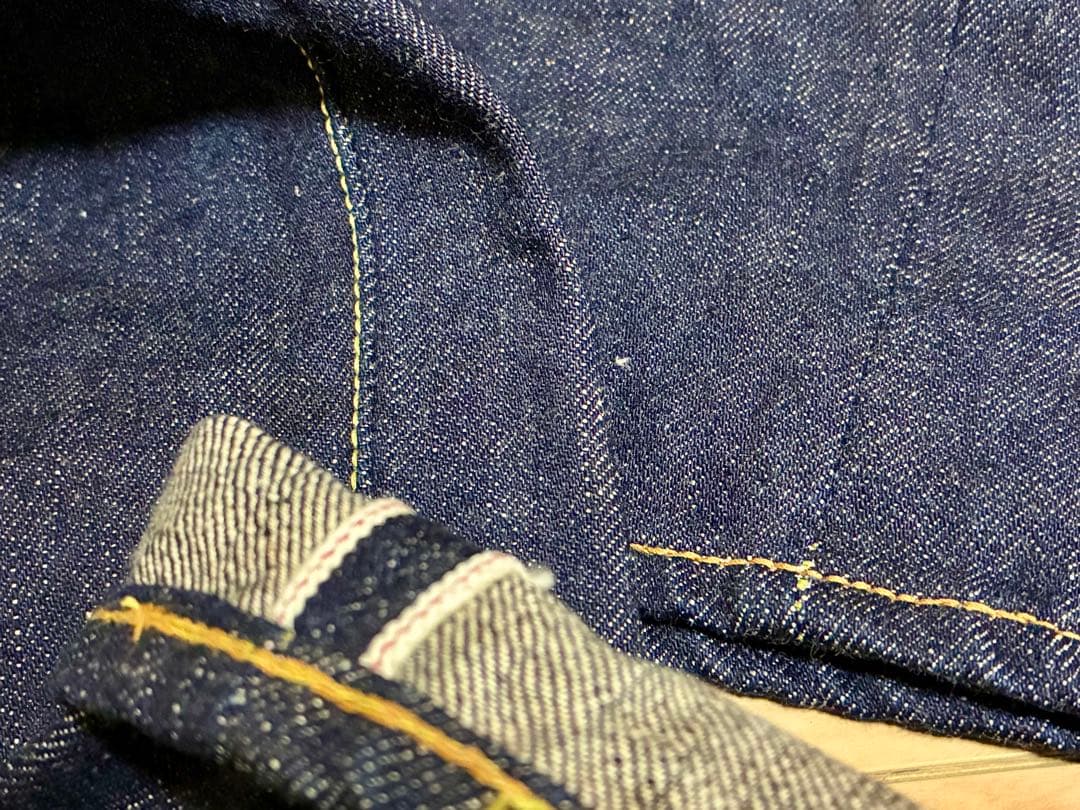 UES 400ST 33inch 日本製セルビッジデニムスリムテーパード - メルカリ