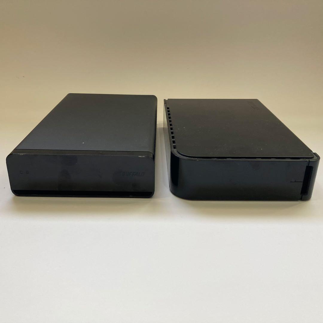 【TV録画用】BUFFALO 外付けHDD 2.0TB×2台まとめて