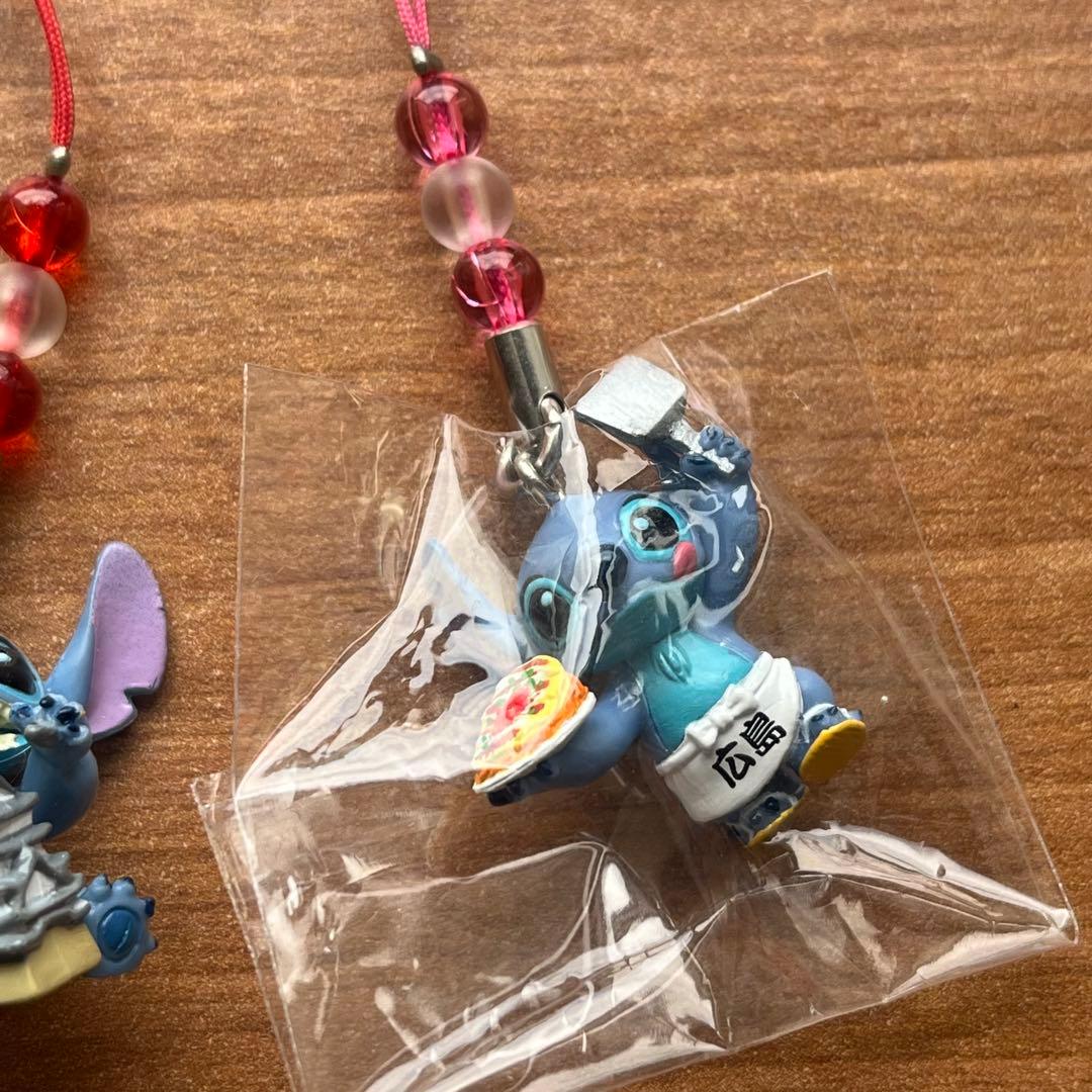 スティッチ ご当地ストラップ 3個セット 広島 愛知 兵庫 - メルカリ