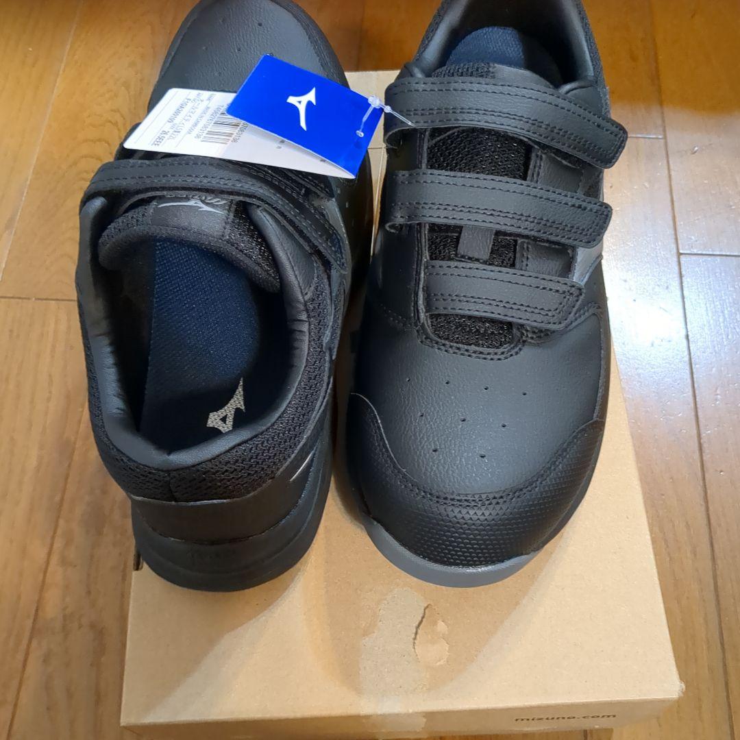 Mizuno ブラック安全靴 26.5cm ベルクロ式 - メルカリ
