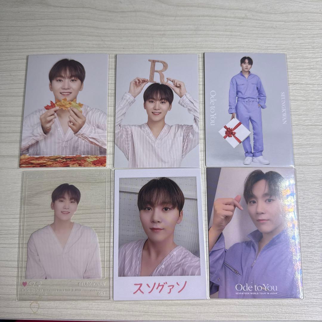 SEVENTEEN セブチ オデコン イルコン トレカ スングァン セット - メルカリ