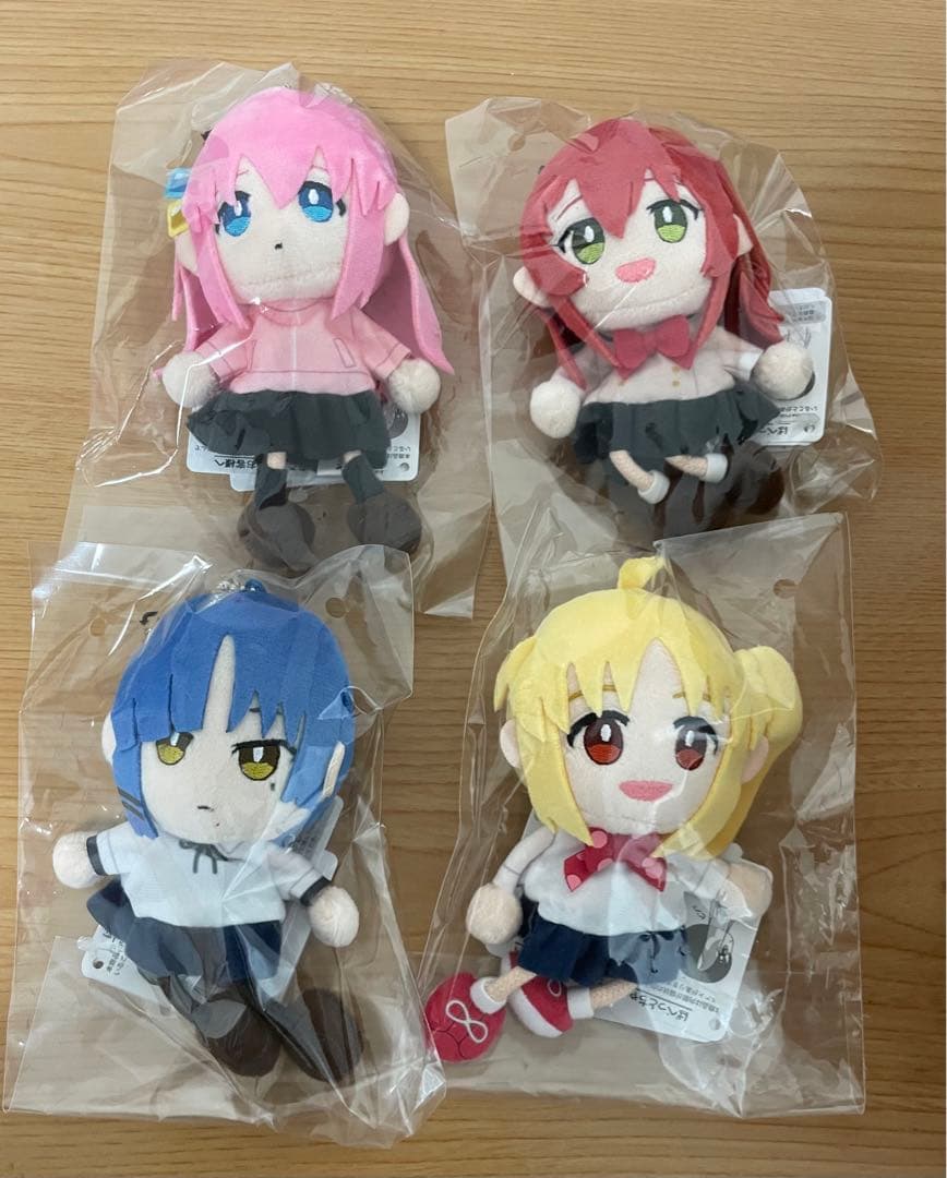 ぱぺっとちゃーむ全4種 コンプリート 劇場総集編ぼっち・ざ・ろっく