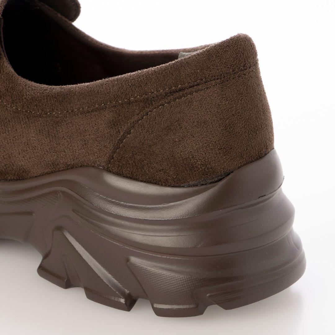 ☘︎ EVOL ブラウンローファー厚底ソール 23.5cm ☘︎