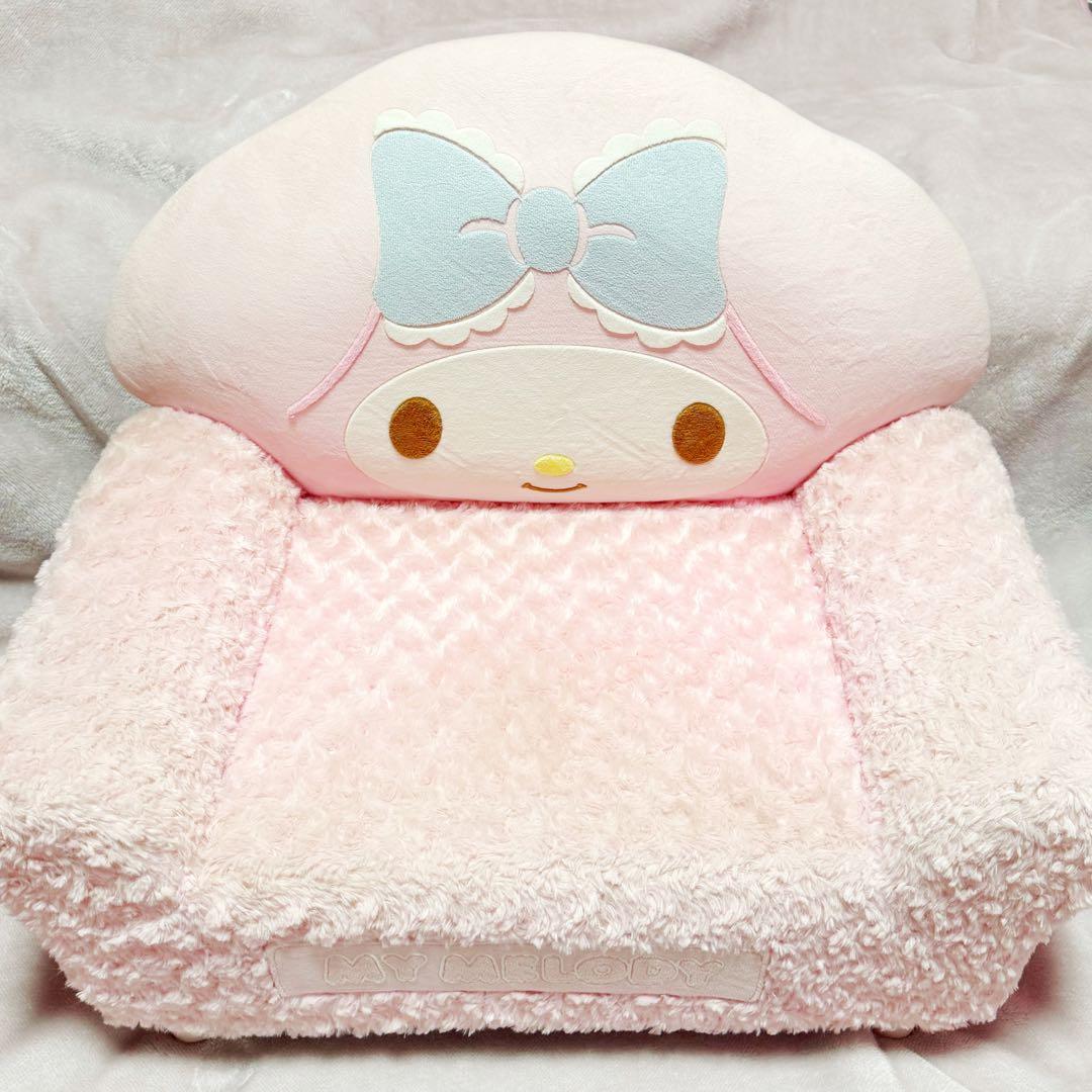 サンリオ マイメロディ フワフワボア 1人掛け ソファ サンリオ - マイメロディ ソファの通販 by ᙏ̤̫❤︎｜サンリオならラクマ