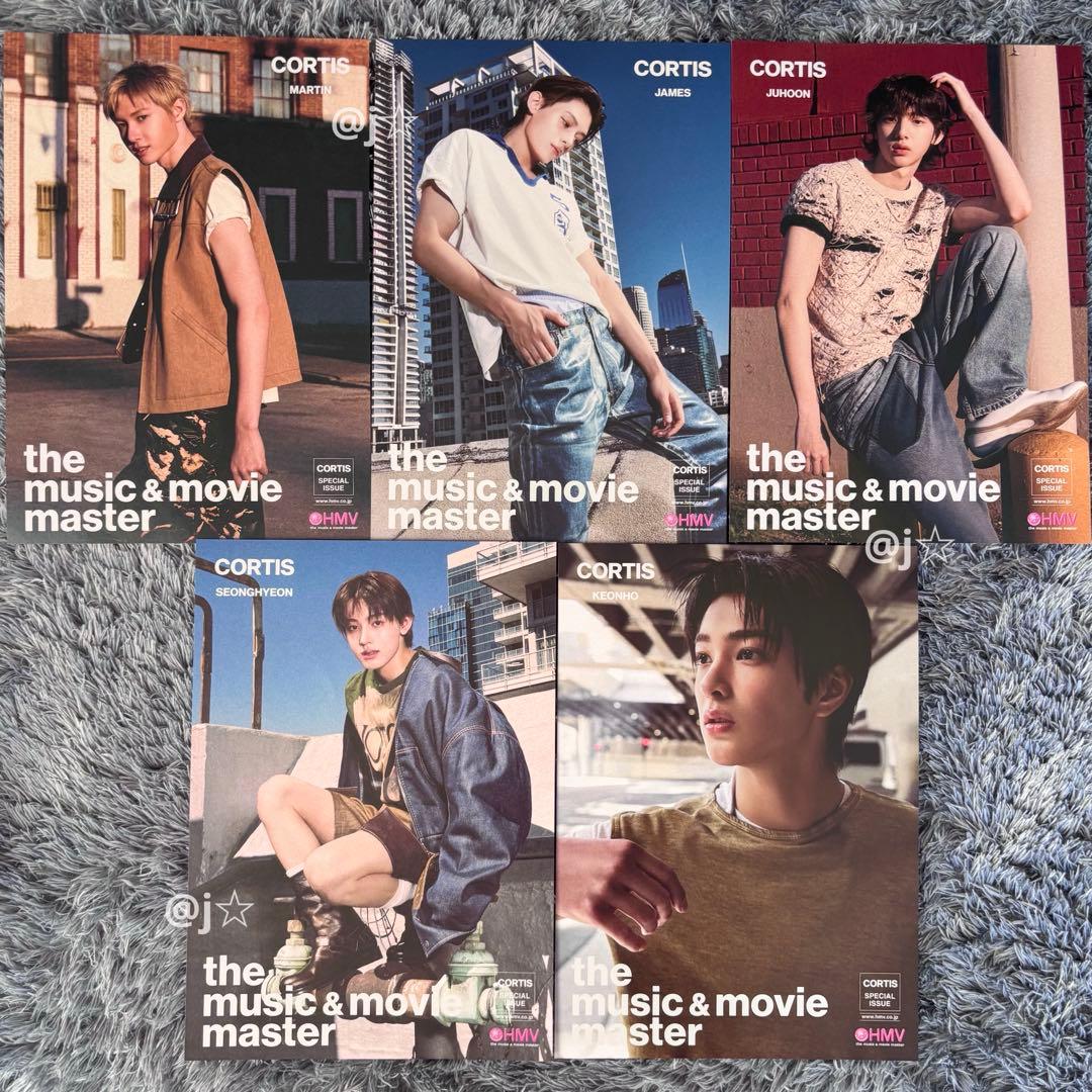 CORTIS hmv フライヤー 5枚セット コンプ - メルカリ