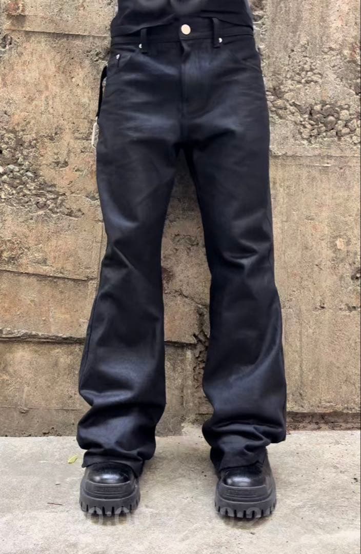 goar archive strapped oil pants - メルカリ