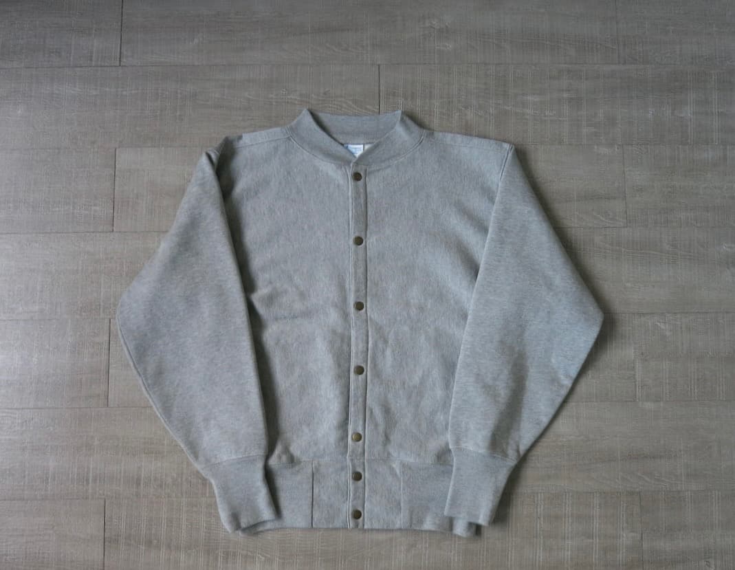 XL チャンピオン 復刻 パーカー 単色タグ スナップボタン カーディガン