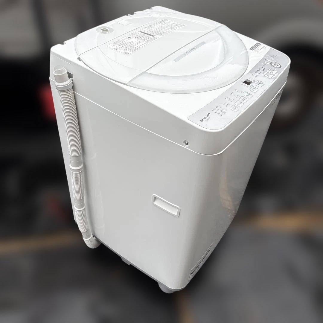 2025年製】SHARP ES-GE7J-S 全自動洗濯機 7.0kg - メルカリ
