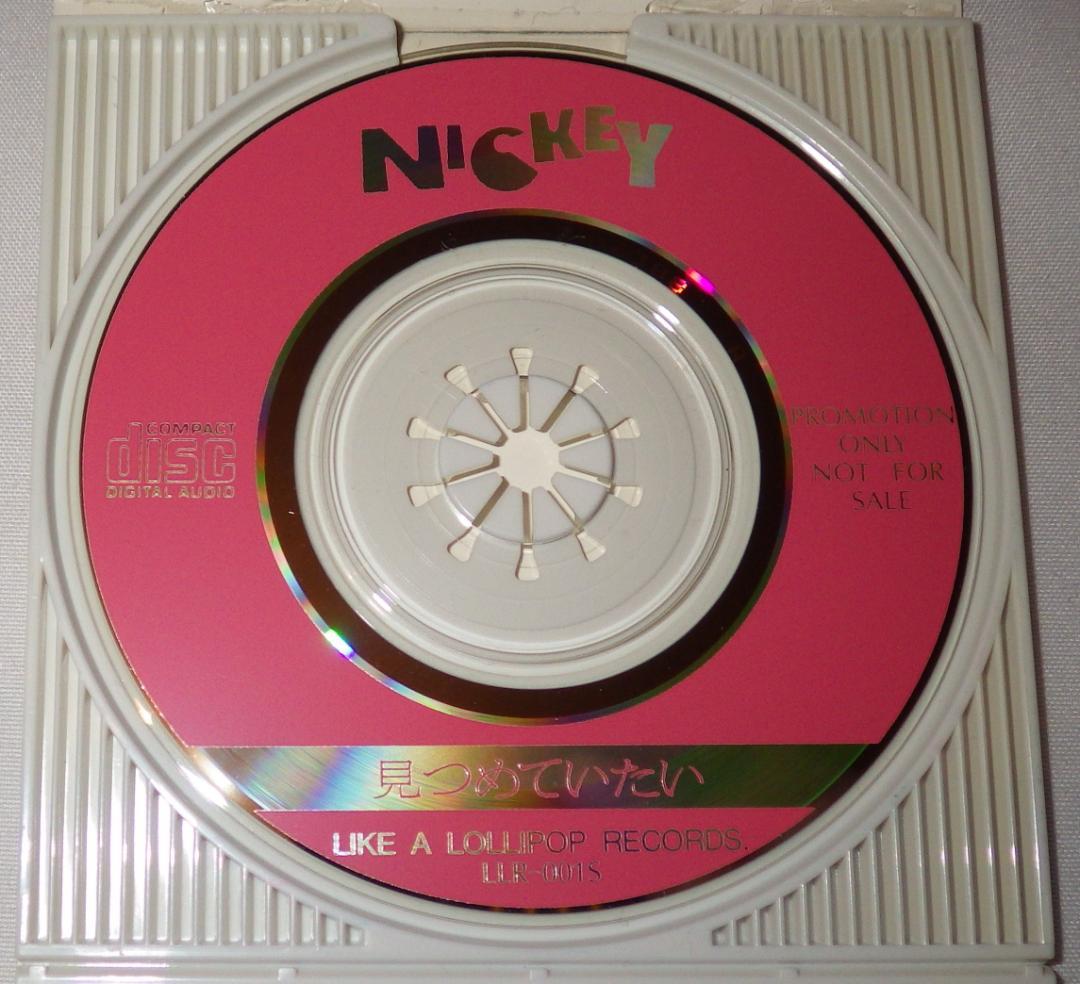NICKEY 見つめていたい プロモオンリー メガレアCD　　ニッキー 後藤次利
