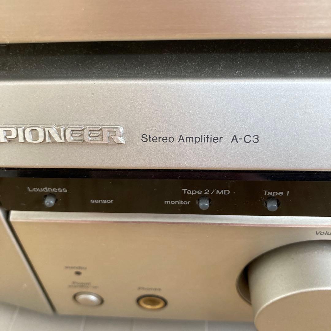 Pioneer ミニコンポセット F-C3 PD-C3 A-C3 - メルカリ