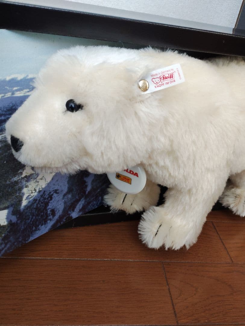 steiff×fulda yukon quest シロクマ テディベア - メルカリ