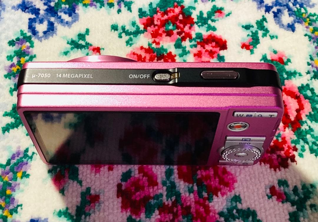 Olympus μ-7050 ピンク コンパクトデジタルカメラ