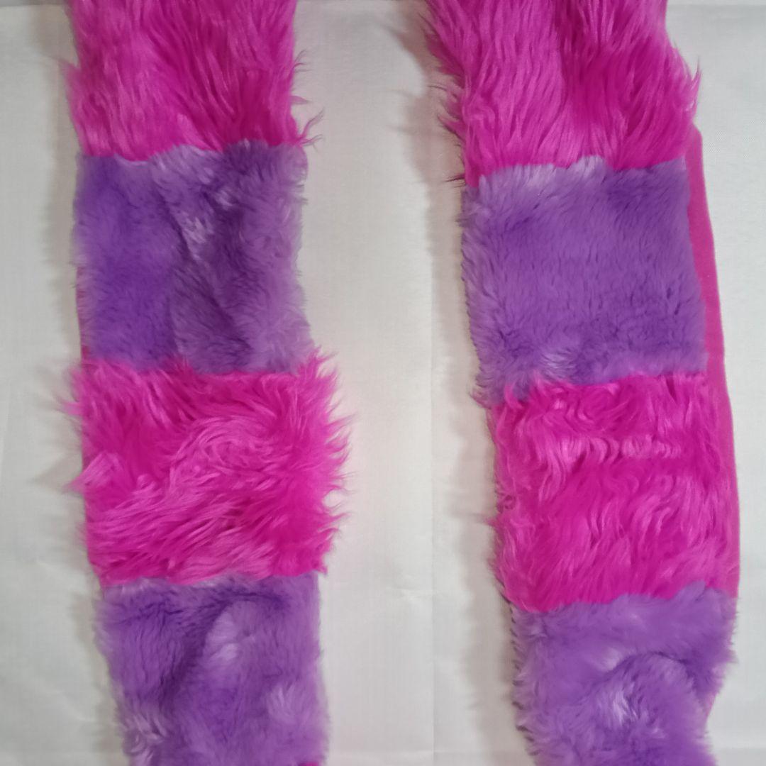 チェシャ猫マフラーキャップ ファンキャップ ディズニー - メルカリ