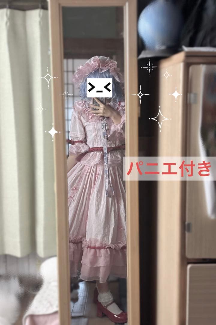 森森仙 レミリア 衣装 Mサイズ セット 東方Project 東方Project: レミリア・スカーレット コスプレ (森森仙) SailorStyle