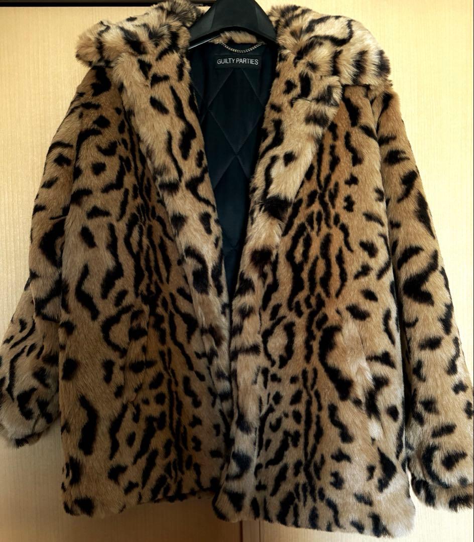 ワコマリア GUILTY PARTIES ヒョウ柄ファーコート - メルカリ
