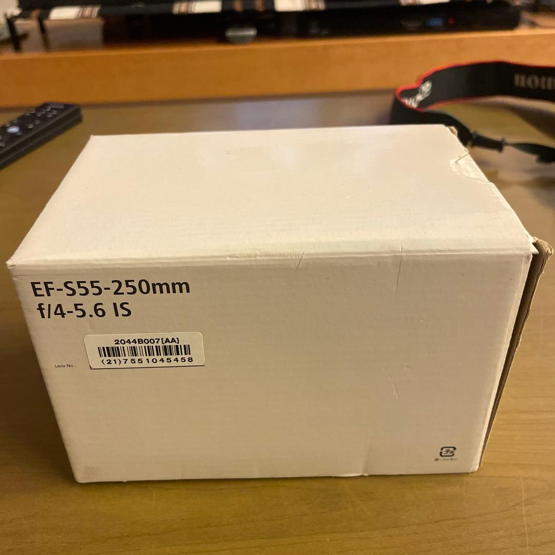 Canon EF-S 55-250mm f/4-5.6 IS レンズ