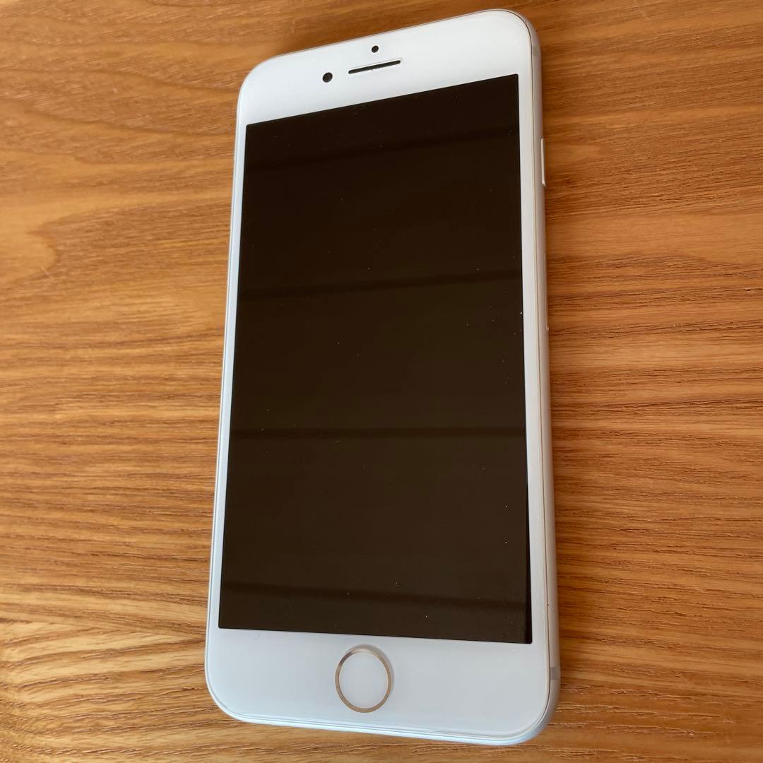 箱付き・美品】iPhone 8 64GB ホワイト ※SIMロックあり