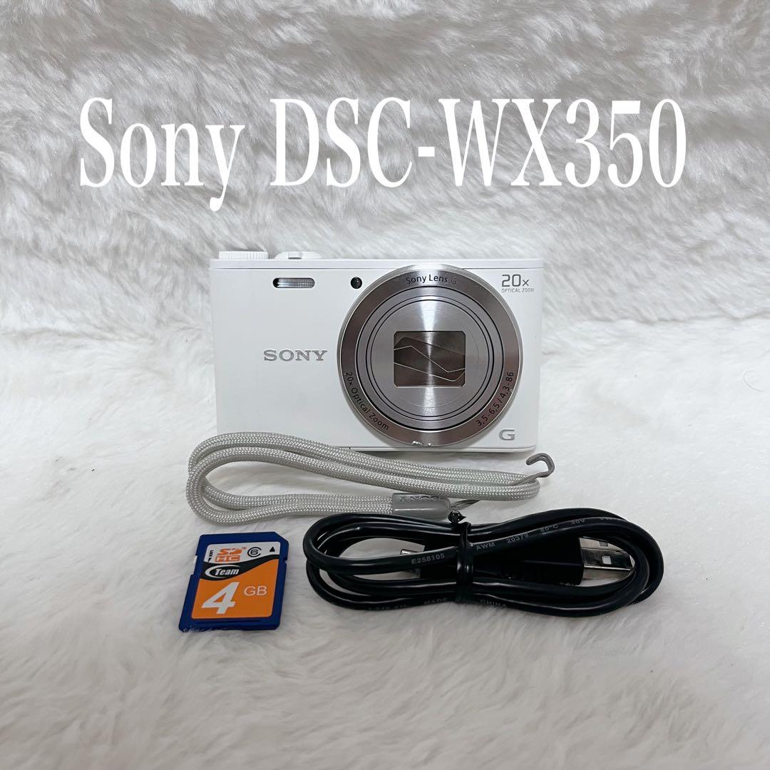 【美品】SONY Cyber-Shot DSC-WX350 ホワイト Amazon.com : Sony DSC-WX300/W 18 MP Digital Camera with 20x