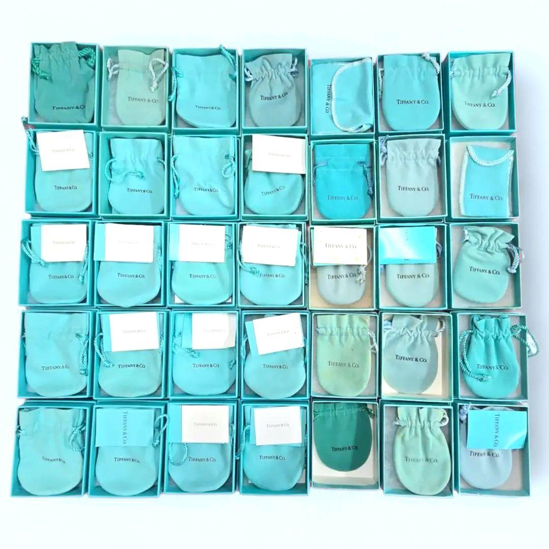 ➁ティファニー 空箱・保存袋 35個 まとめ売り 純正 正規品 巾着袋