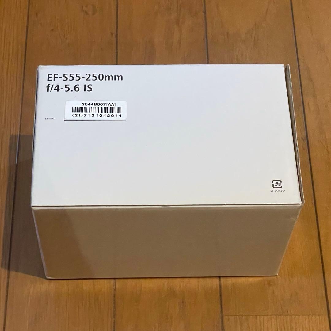 ほぼ新品 キヤノン Canon EF-S 55-250mm f/4-5.6 IS