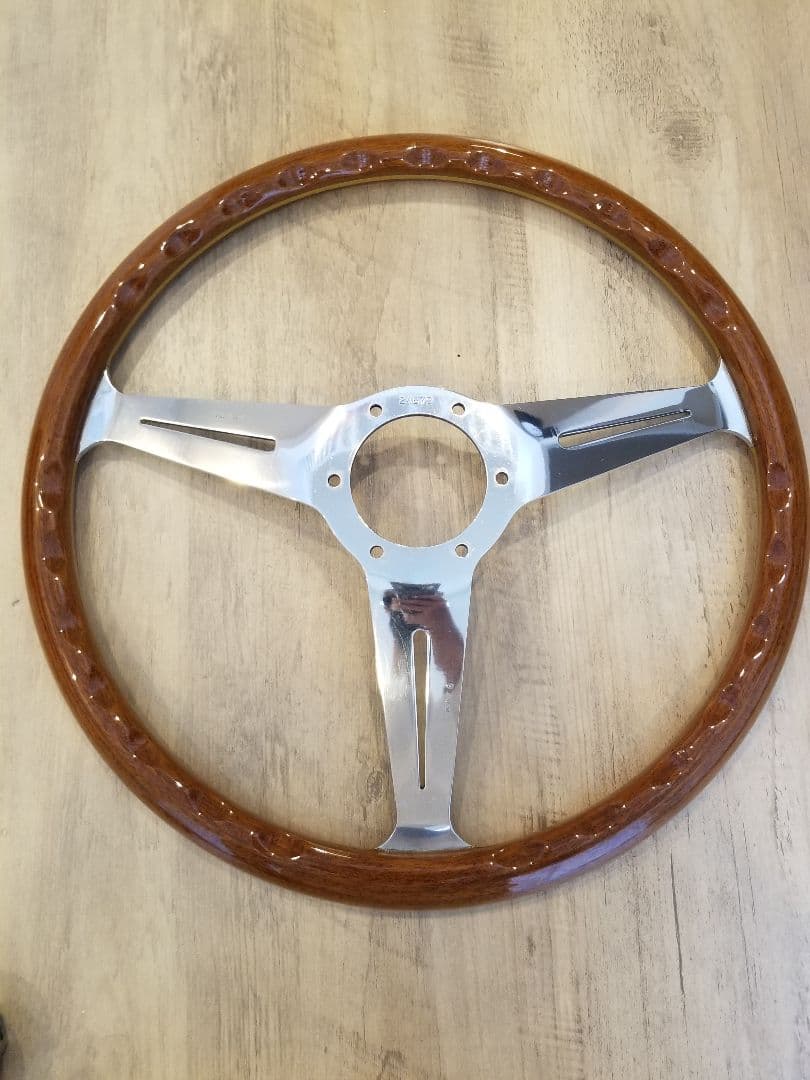 NARDI☆ナルディクラシックウッドポリッシュ/当時物ヴィンテージ37Φ