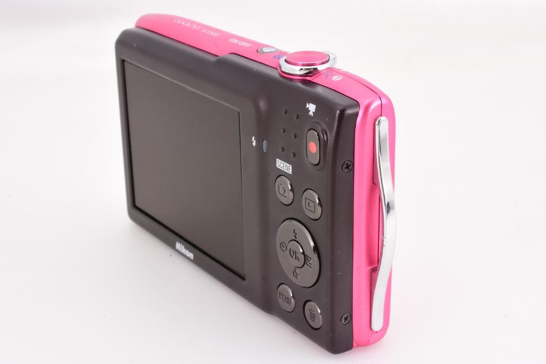 完動品】Nikon COOLPIX S3300 ピンク デジカメ 動作確認済 - メルカリ