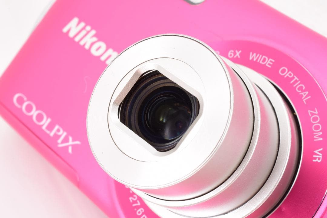 完動品】Nikon COOLPIX S3300 ピンク デジカメ 動作確認済 - メルカリ