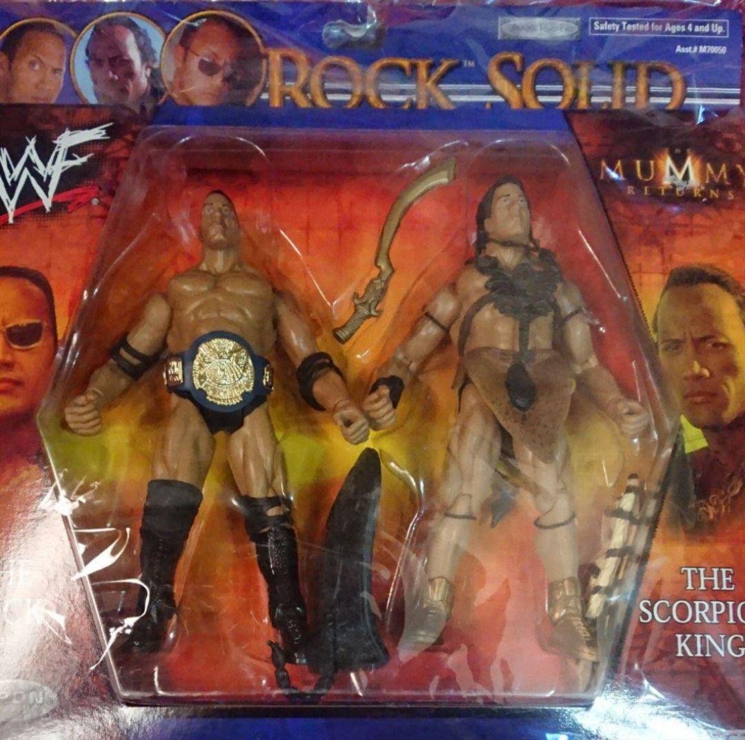 『WWF』THE ROCK フィギュア WWE フィギュア アメリカ直輸入 GVC17 Ultimate Edition The Rock